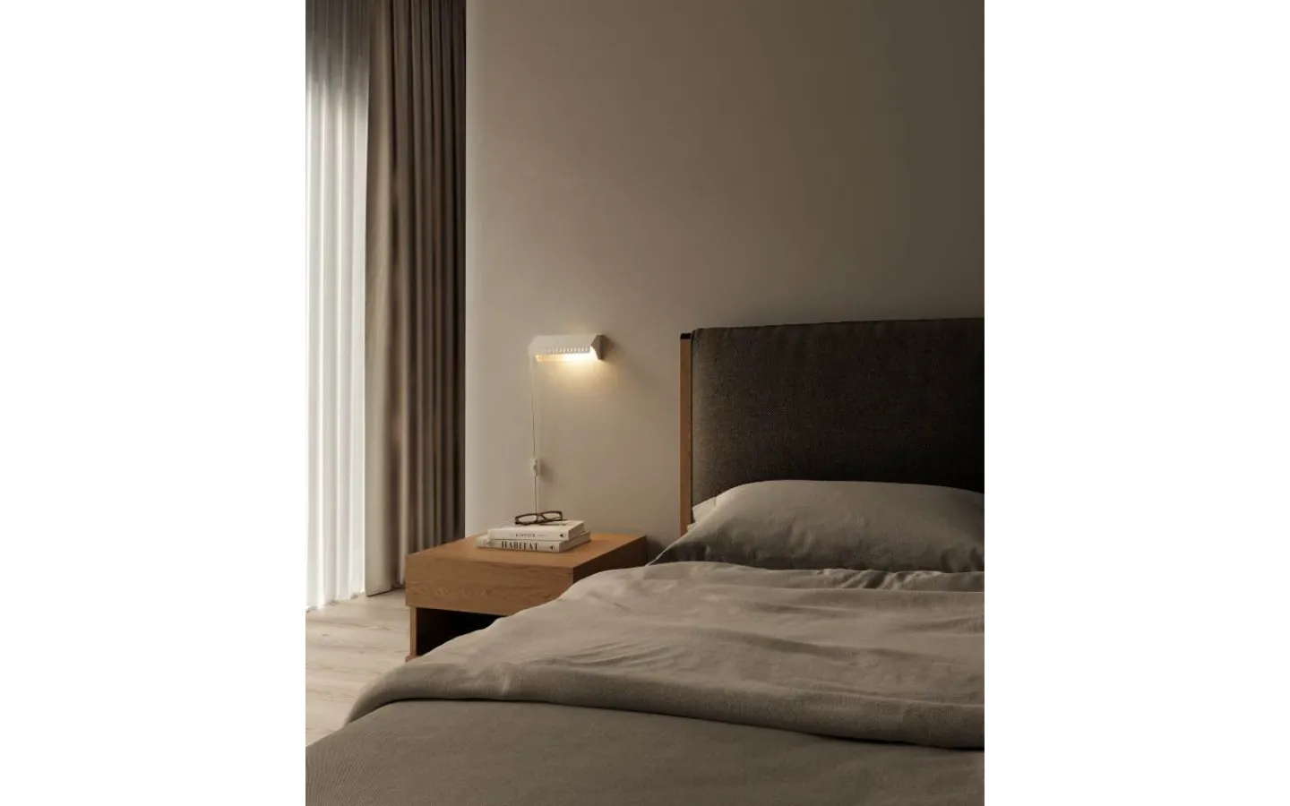 Läslampor-Belid Vippa Vägglampa Soft Salvia