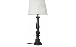 Lampfötter < Cottex Virkes Lampfot 57cm Svart/Borstad Mässing