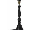 Lampfötter < Cottex Virkes Lampfot 46cm Svart/Borstad Mässing