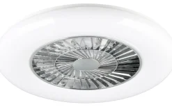 Takfläktar < Reality Visby Takfläkt 58cm LED vit stjärnljus