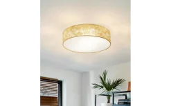 Plafonder < Eglo Viserbella Plafond 38cm Champagne