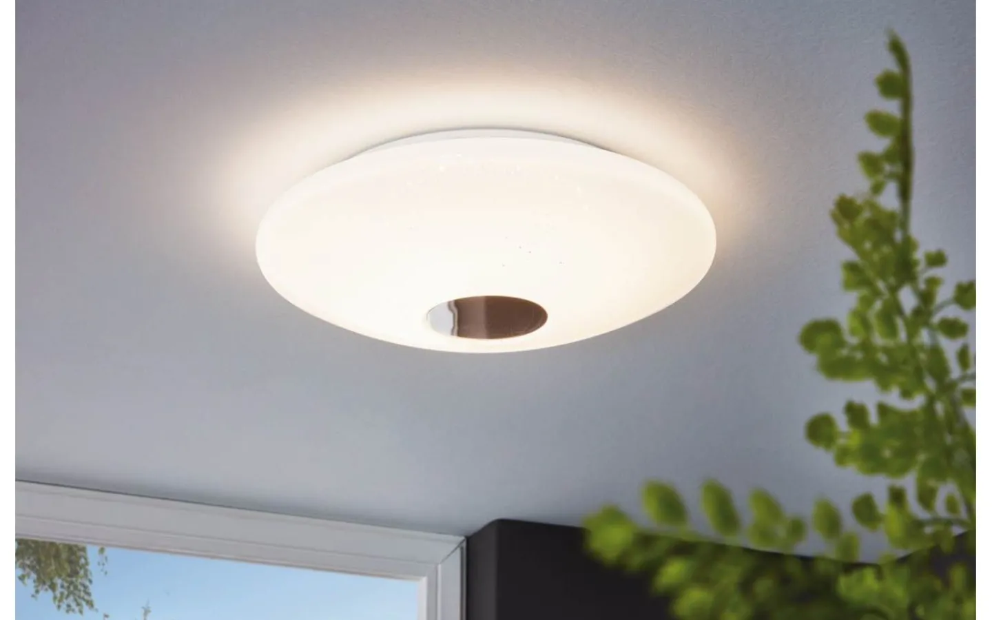 Plafonder < Eglo Voltago Plafond 38cm Connect LED 2700-6500K + RGB 17WVit