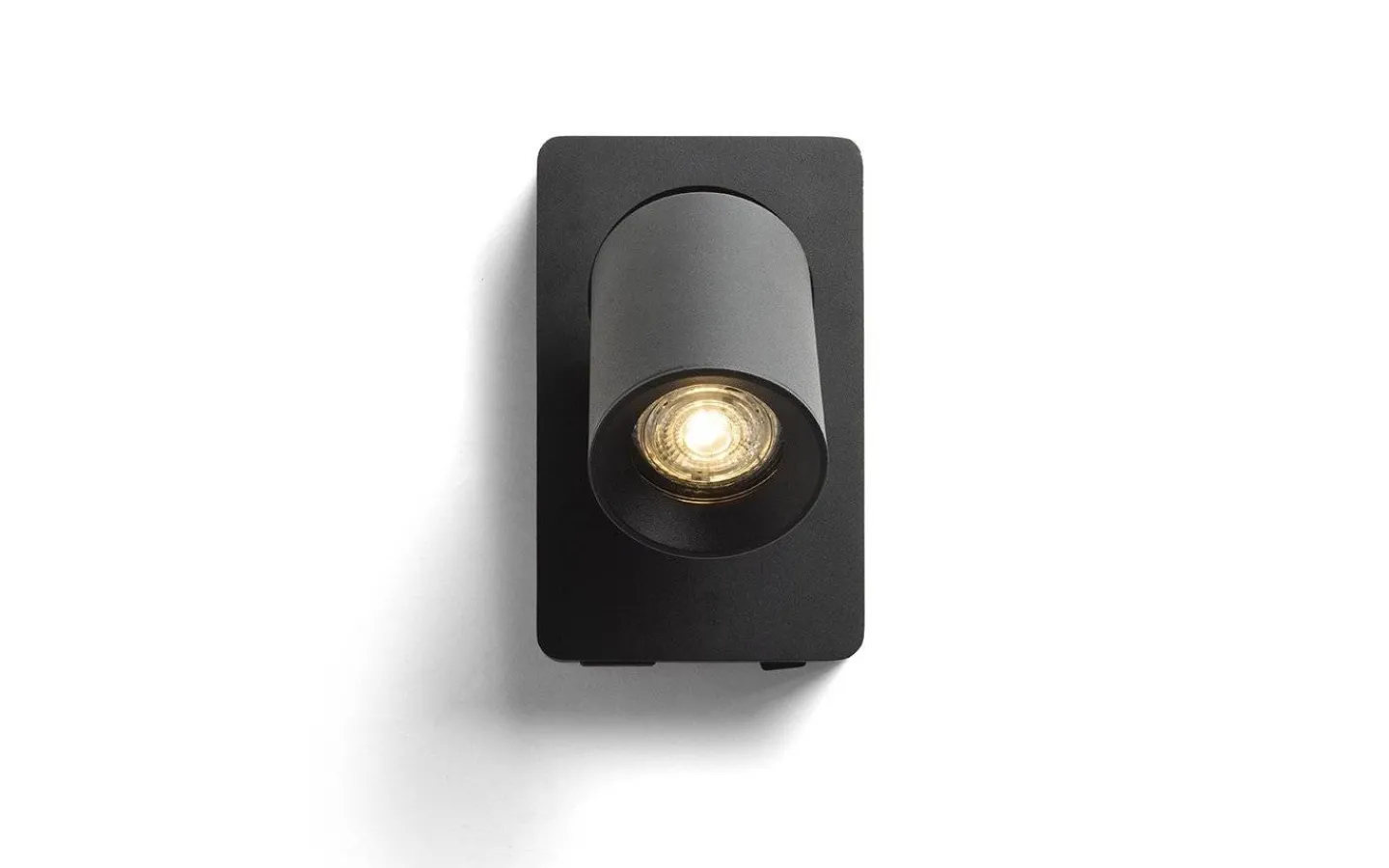 Läslampor-Rendl Voltera Vägglampa med USB Svart