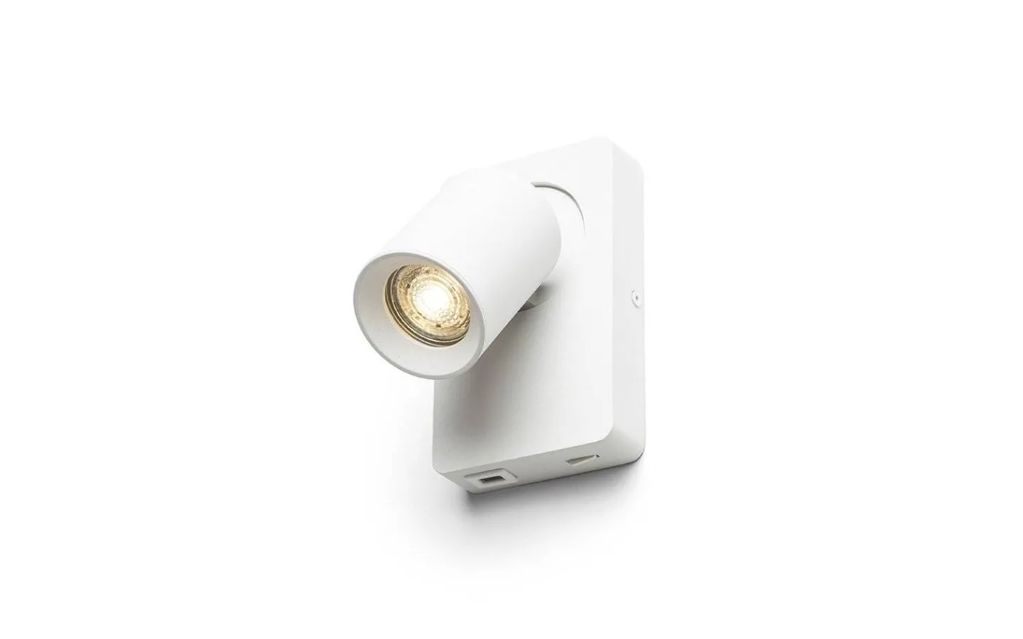 Läslampor < Rendl Voltera Vägglampa med USB Vit