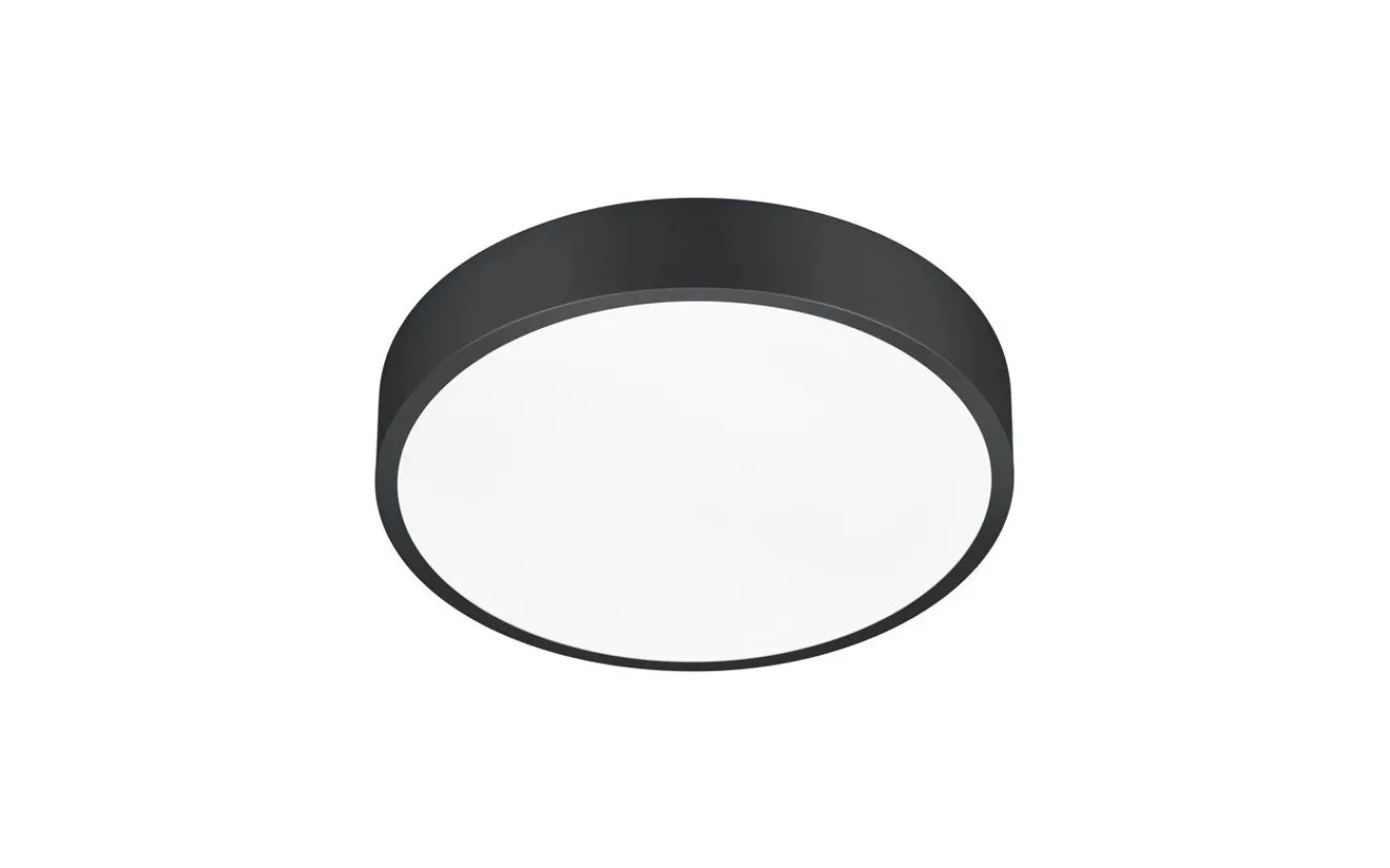 Plafonder-Trio Lighting Waco Plafond LED 30cm mattsvart