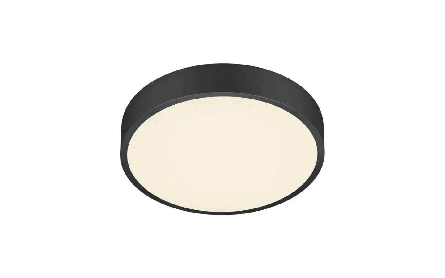 Plafonder-Trio Lighting Waco Plafond LED 30cm mattsvart