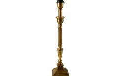 Lampfötter < Hallbergs Waldorf Lampfot 51cm Oxid