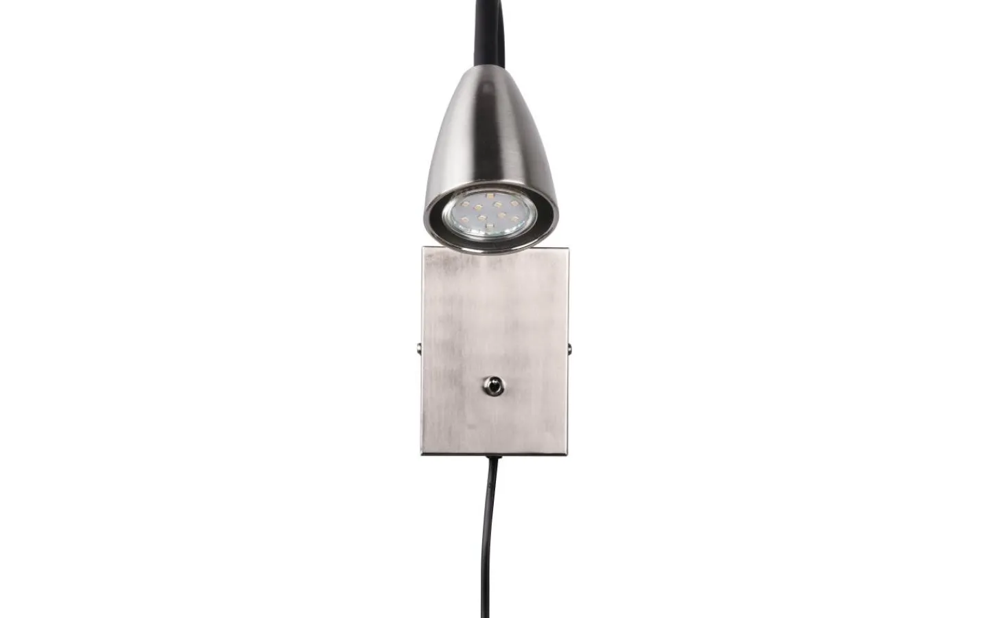 Läslampor-Trio Lighting Wanda Vägglampa GU10 borstat stål