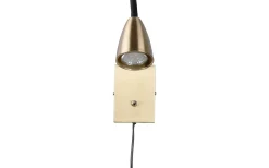 Läslampor < Trio Lighting Wanda Vägglampa GU10 matt mässing