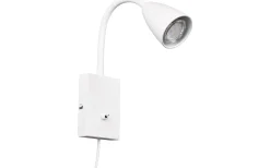 Läslampor-Trio Lighting Wanda Vägglampa GU10 matt vit