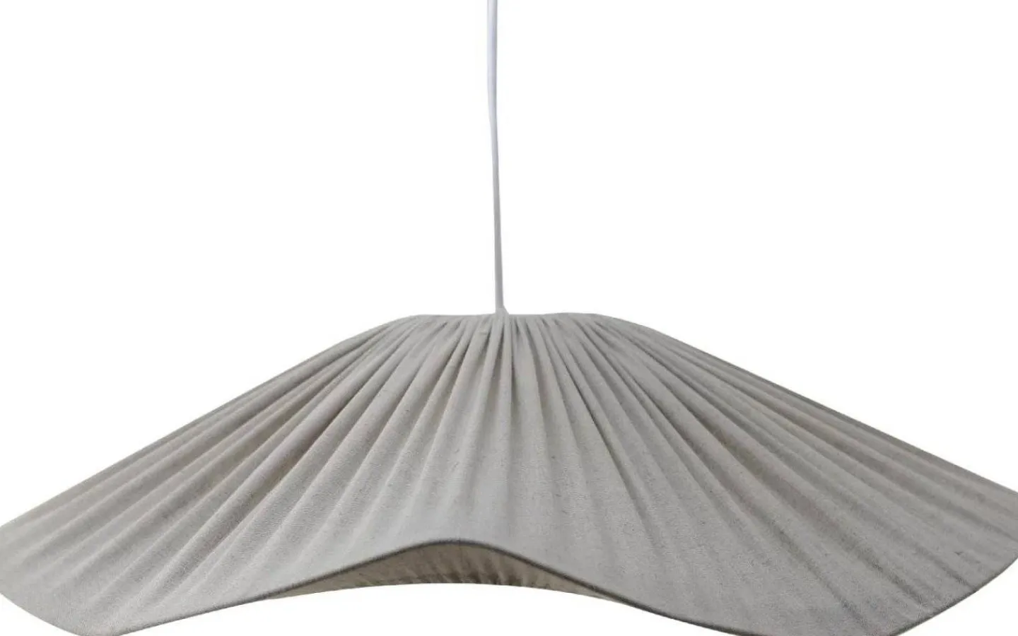 Takskärmar-Hallbergs Wave Takskärm 50cm Linne Natur