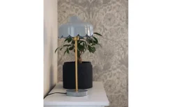 Bordslampor < PR Home Wells Bordslampa 50cm Denim/Guld