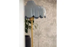 Bordslampor < PR Home Wells Bordslampa 50cm Denim/Guld