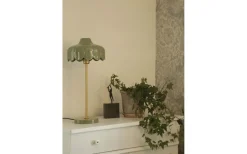 Bordslampor-PR Home Wells Bordslampa 50cm Mossa/Guld