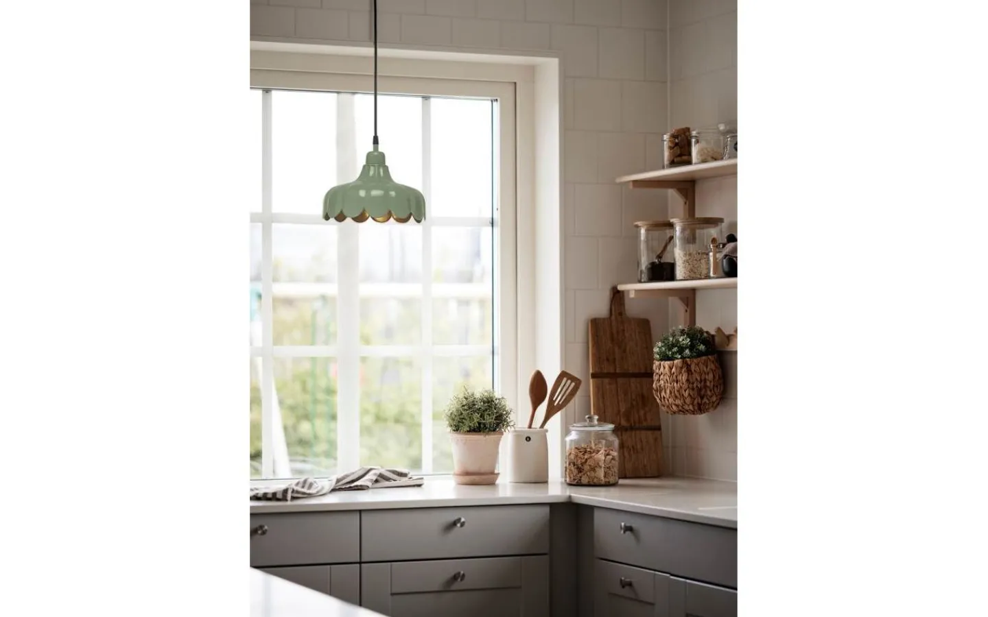 Bordslampor-PR Home Wells Bordslampa 50cm Mossa/Guld