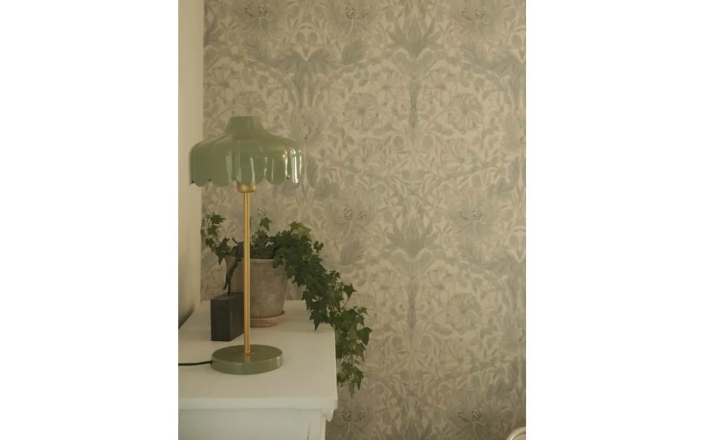 Bordslampor-PR Home Wells Bordslampa 50cm Mossa/Guld