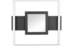 Plafonder-Reality Wheeler Plafond LED fyrkantig mattsvart 3000K