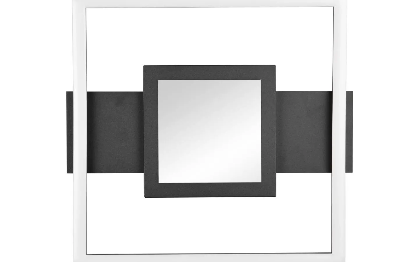 Plafonder-Reality Wheeler Plafond LED fyrkantig mattsvart 3000K