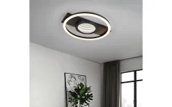 Plafonder < Reality Wheeler Plafond LED rund mattsvart 3000K