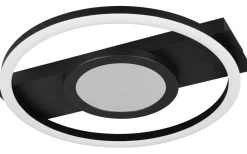 Plafonder < Reality Wheeler Plafond LED rund mattsvart 3000K