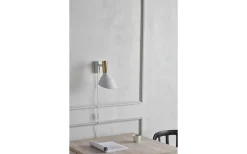 Läslampor-CO Bankeryd Why Vägglampa Vit/Mässing