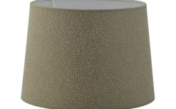 Mönstrade Lampskärmar|Enfärgade Runda Lampskärmar < Hallbergs Wilby Lampskärm Ø24cm Champagne