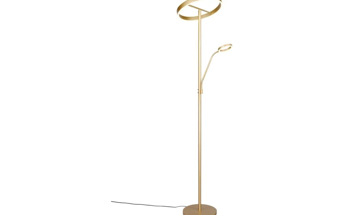 Uplight|Golvläslampor < Trio Lighting Willis Golvlampa LED guld