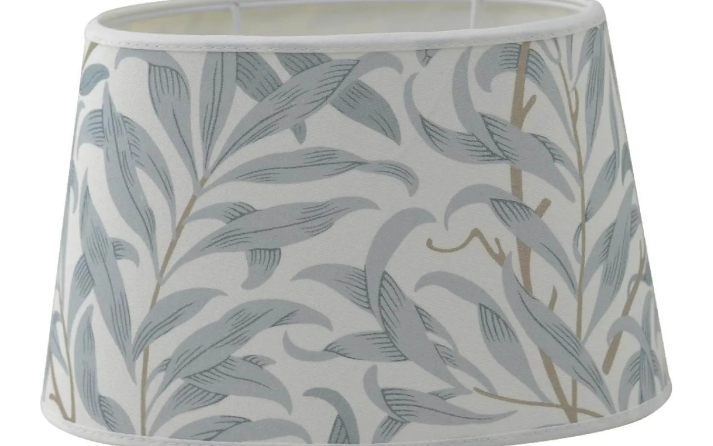 Ovala Lampskärmar-Hallbergs Willow Boughs Oval Lampskärm 20cm Mineral William Morris