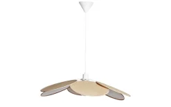 Stora Taklampor Ø70-150 Cm < Cottex Wing Taklampa 80cm Natur/Vit