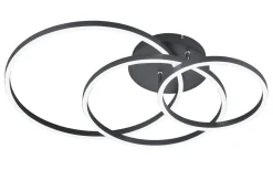 Plafonder < Trio Lighting Winona Plafond LED mattsvart RGB