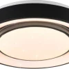 Plafonder-Reality WiZ Mona Plafond LED mattsvart stjärnljus RGBW