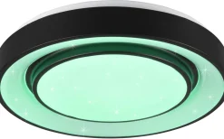 Plafonder-Reality WiZ Mona Plafond LED mattsvart stjärnljus RGBW