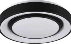 Plafonder-Reality WiZ Mona Plafond LED mattsvart stjärnljus RGBW