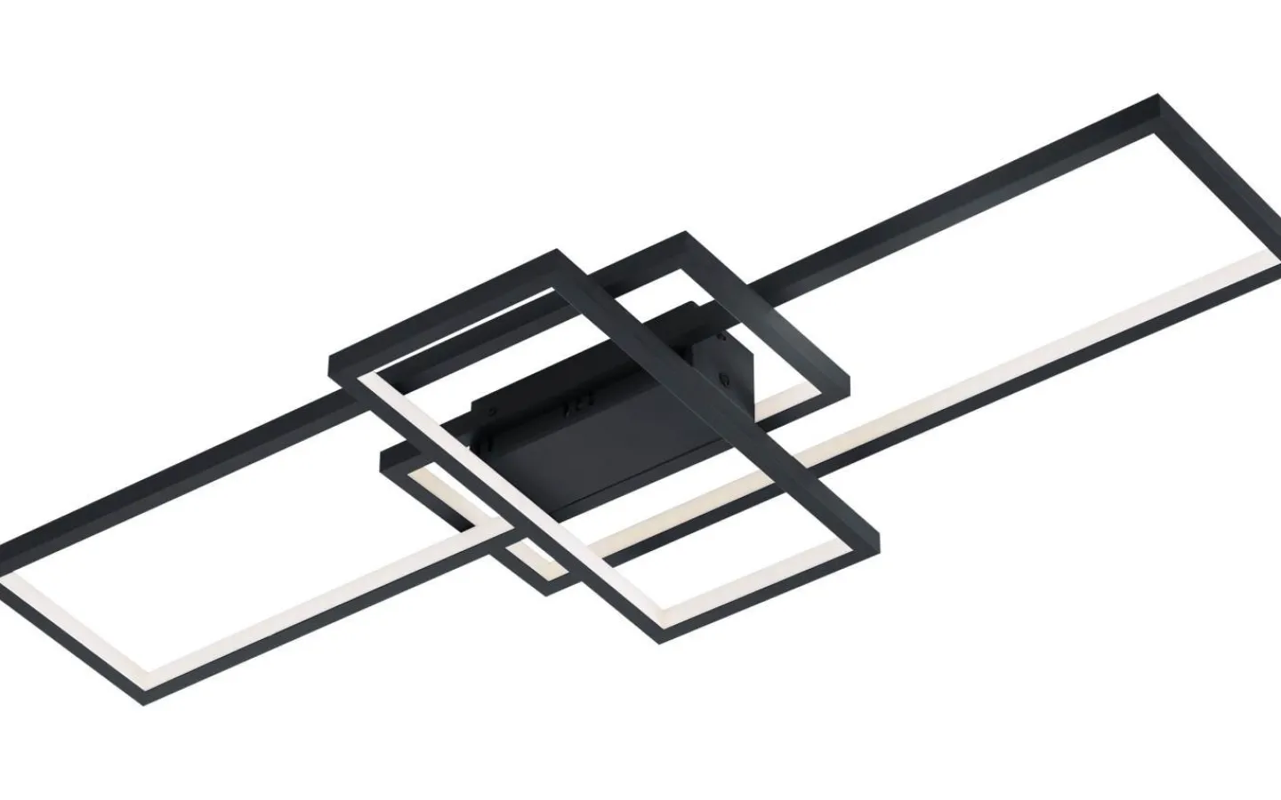 Plafonder < Trio Lighting WiZ Thiago Plafond LED 104cm antracit RGBW