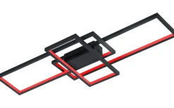 Plafonder < Trio Lighting WiZ Thiago Plafond LED 104cm antracit RGBW