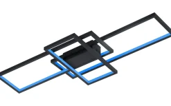 Plafonder < Trio Lighting WiZ Thiago Plafond LED 104cm antracit RGBW