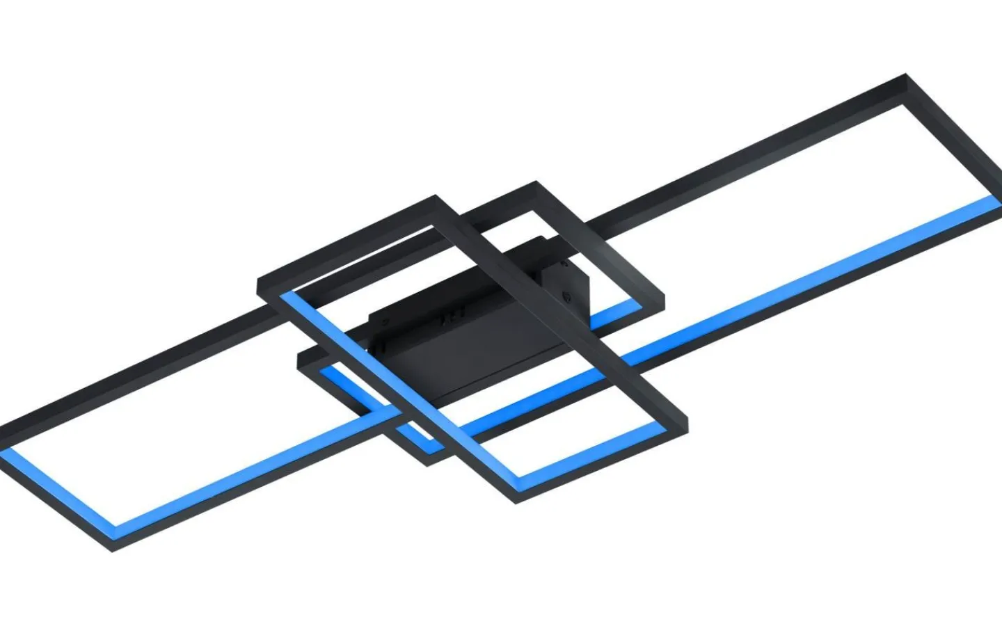 Plafonder < Trio Lighting WiZ Thiago Plafond LED 104cm antracit RGBW