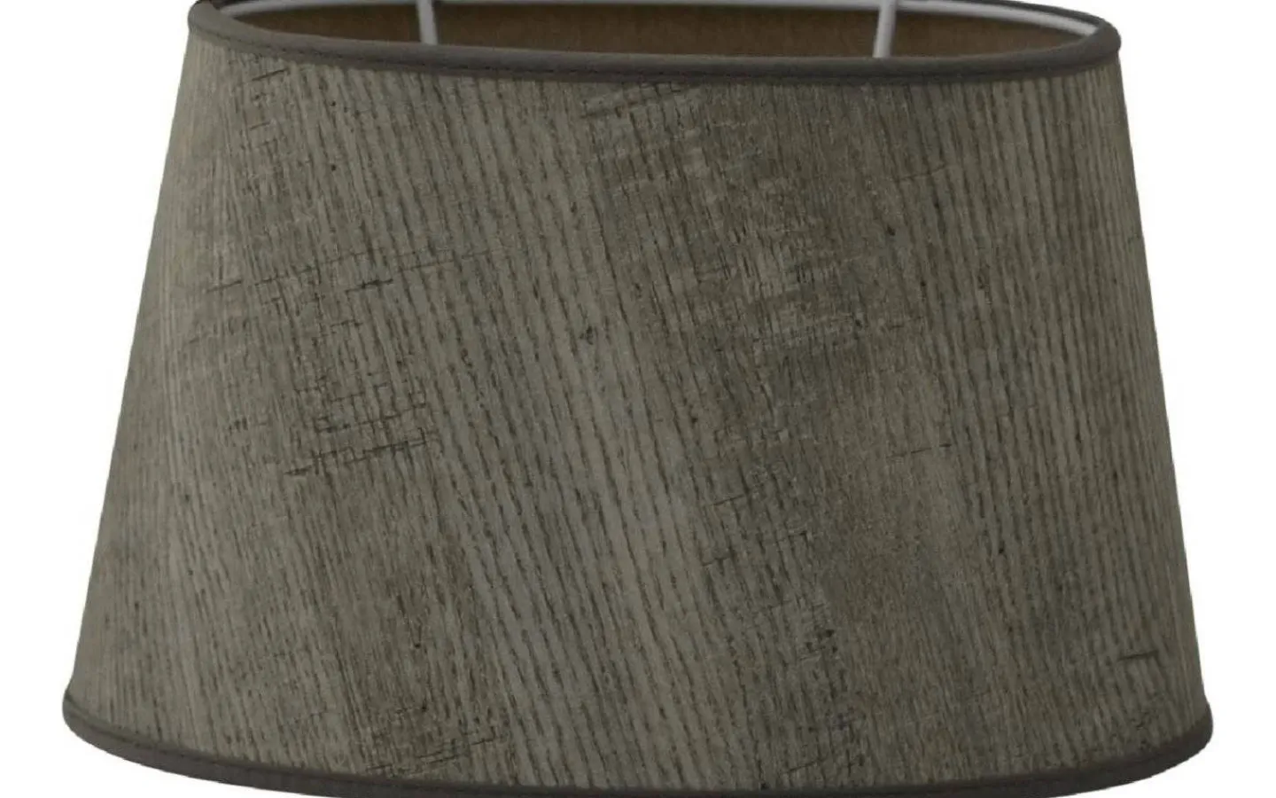 Ovala Lampskärmar-Hallbergs Wood Oval Lampskärm 20cm Natur