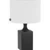 Bordslampor-By Rydens Woody Bordslampa 41cm Svart/Vit