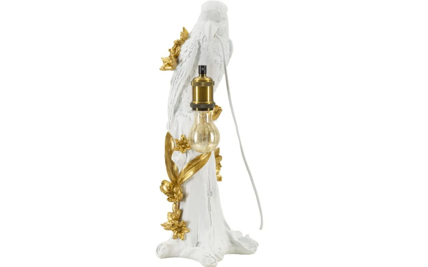 Bordslampor-Mauro Ferretti Xenon Bordslampa Papegoja 50,5cm Vit