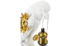 Bordslampor-Mauro Ferretti Xenon Bordslampa Papegoja 50,5cm Vit