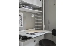 Sovrum|Läslampor-CO Bankeryd Yes Vägglampa 62cm Grå