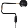 Sovrum|Läslampor < CO Bankeryd Yes Vägglampa 62cm Svart