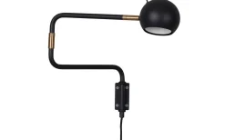 Sovrum|Läslampor < CO Bankeryd Yes Vägglampa 62cm Svart