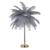 Bordslampor-Mauro Ferretti Yoga Bordslampa Palm 60cm Grå/Guld