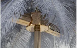 Bordslampor-Mauro Ferretti Yoga Bordslampa Palm 60cm Grå/Guld