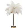 Bordslampor < Mauro Ferretti Yoga Bordslampa Palm 55cm Vit/Guld
