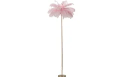 Golvlampor-Mauro Ferretti Yoga Golvlampa Palm 160cm Rosa/Guld