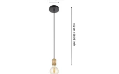Fönsterlampor-Eglo Yorth Fönsterlampa 5cm Brons