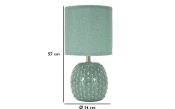 Bordslampor < Mauro Ferretti Zaffiro Bordslampa 27cm Turkos